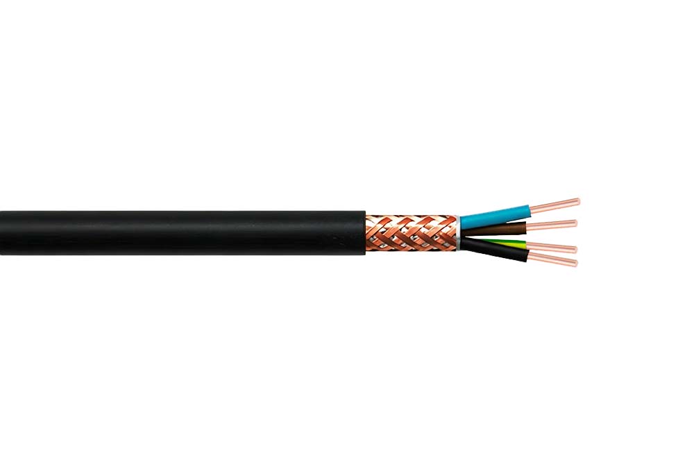 Cu PVC PVC Shielded Control Cable