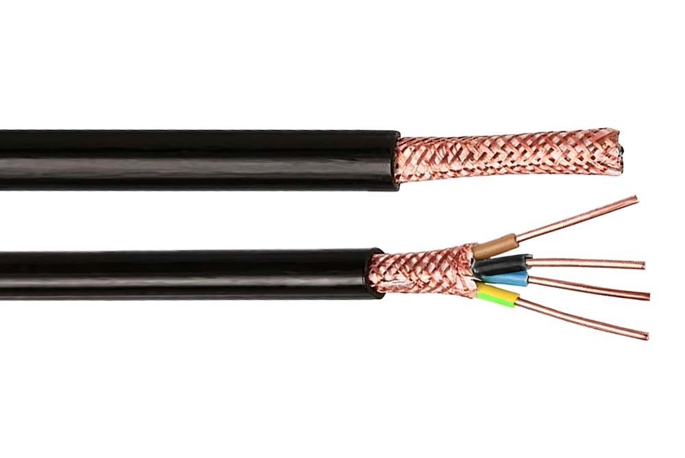 Cu PVC PVC Shielded Control Cable