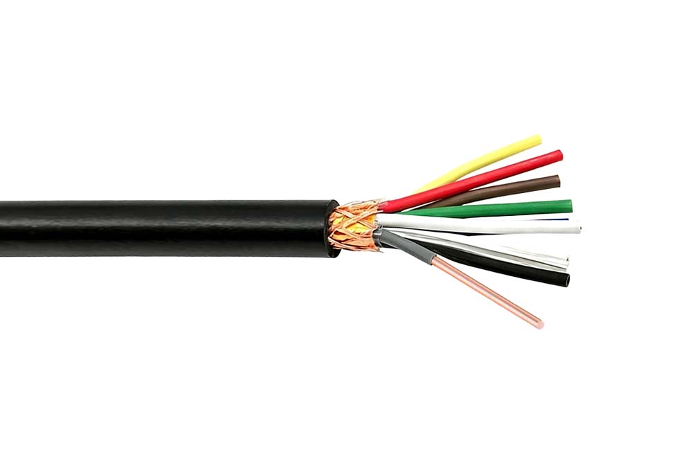 Cu PVC PVC Shielded Control Cable