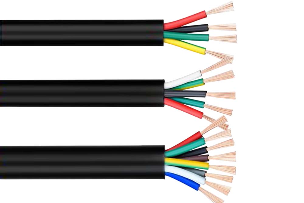 Cu PVC PVC Flexible Control Cable