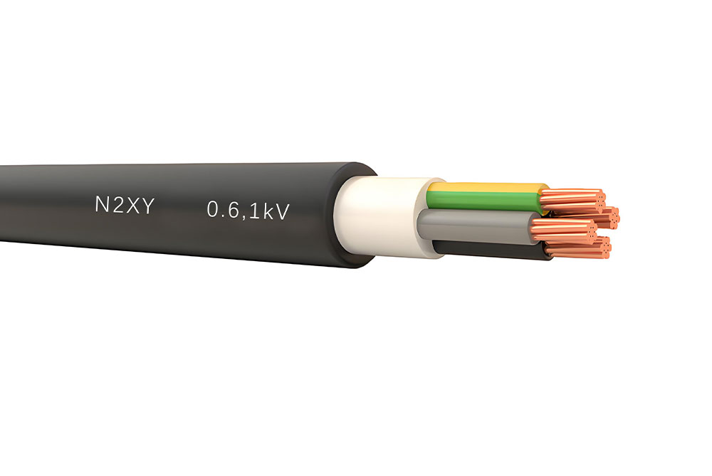 N2XY IEC 60502-1 XLPE PVC 0.6/1kV Cable