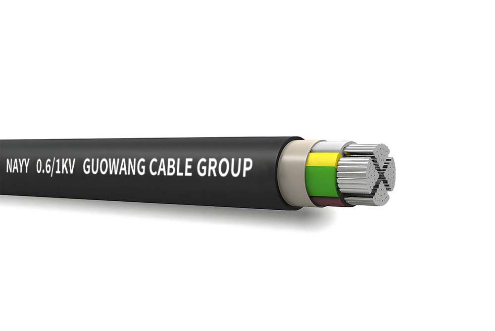 NAYY Aluminium Conductor PVC PVC 0.6/1kV Cable